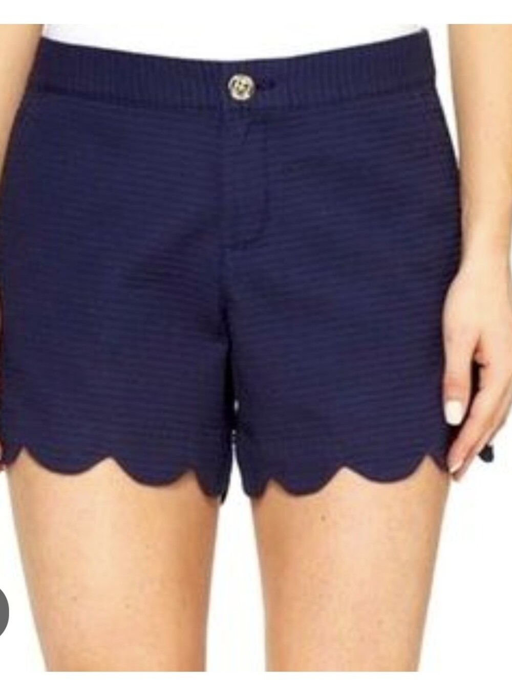 Lilly Pulitzer Buttercup Shorts In Trur Navy Size 10